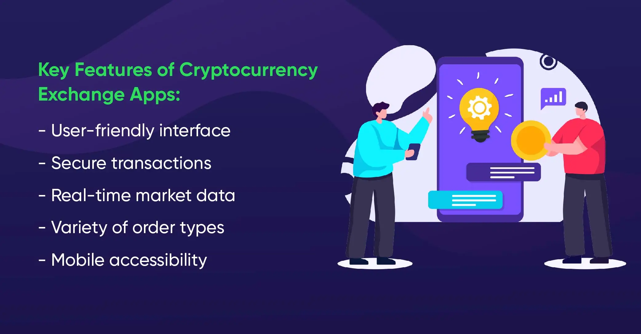 Cryptocurrency exchange app