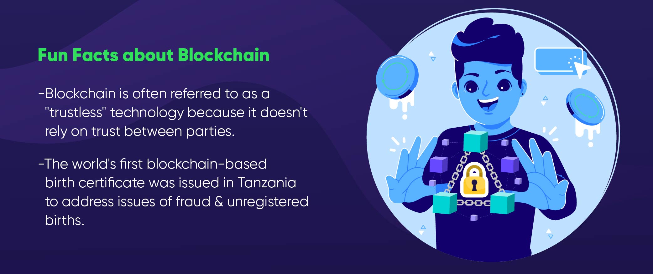 What are the advantages of using blockchain technology? 